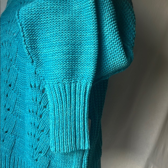 Women's Teal Sweater - Picture 5 of 6
